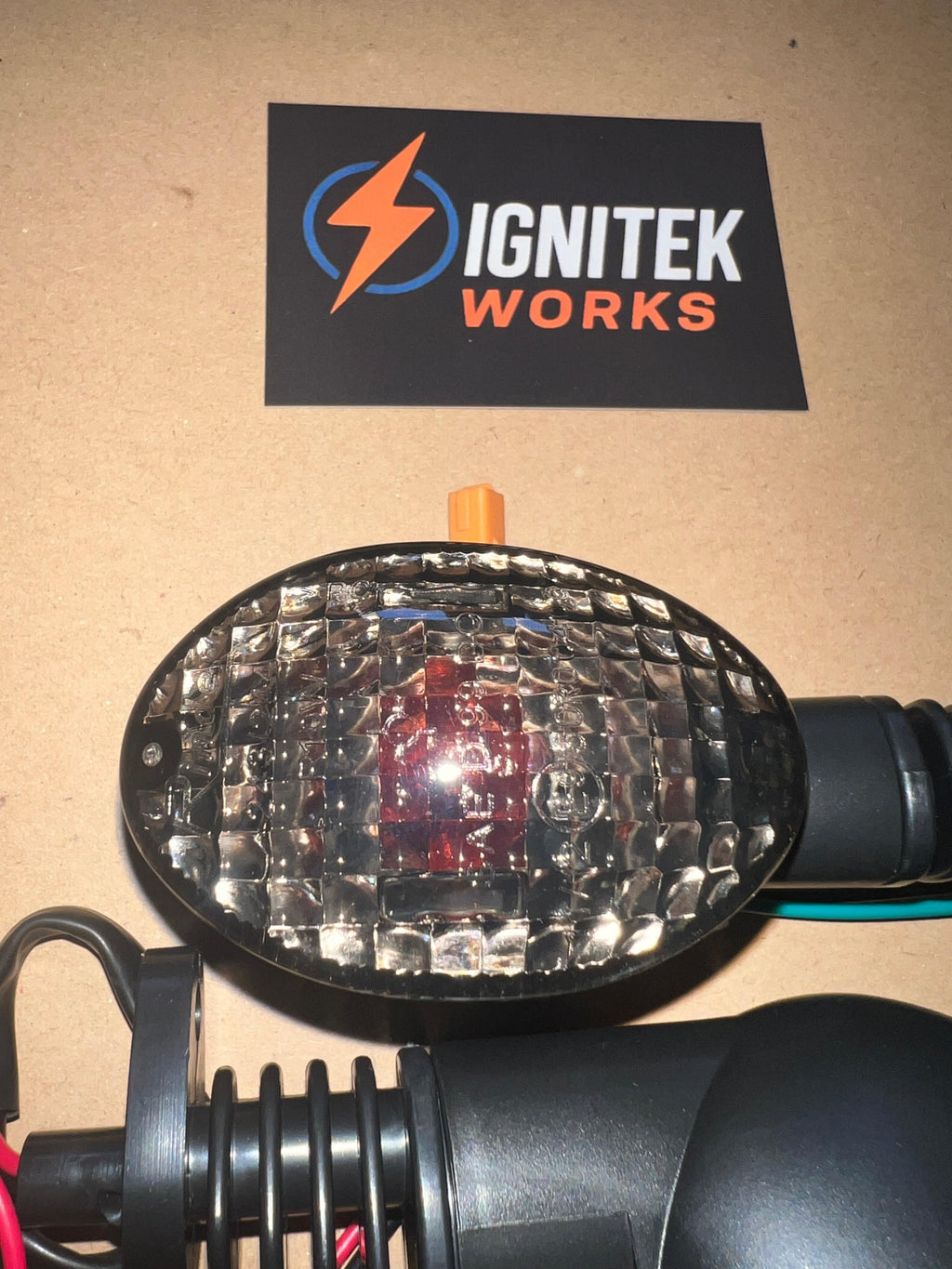 2 intermitentes homologados ahumados negros